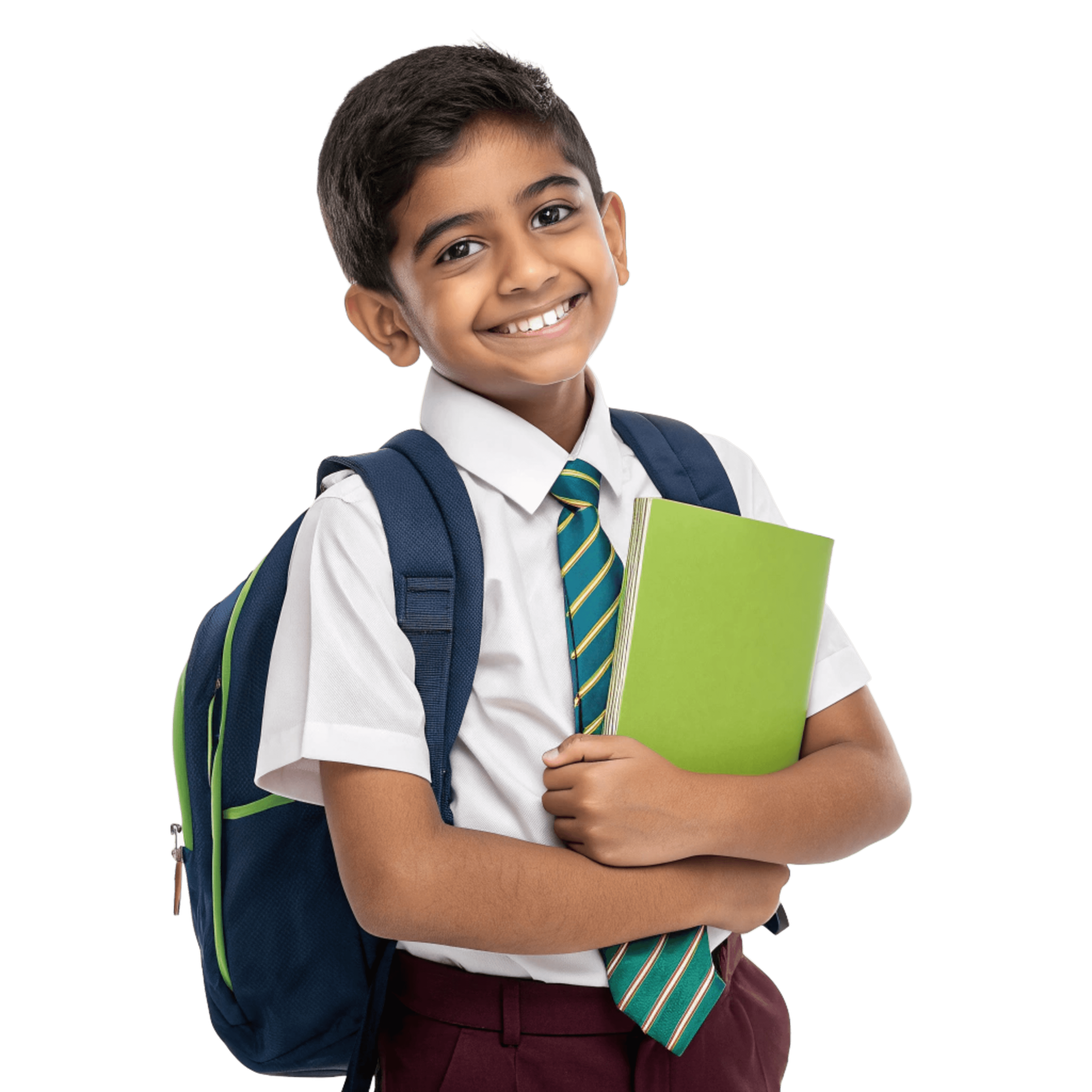 Student with books